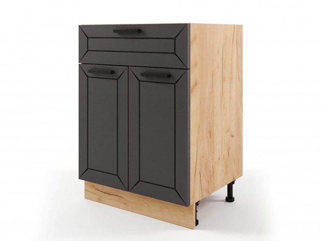 Шкаф напольный Альфа с1 ящиком 600х820х476 фото