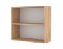 Шкаф навесной Альфа со стеклом 800х720х300 недорого