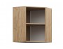 Шкаф навесной Альфа угловой 600х600х720х300 недорого