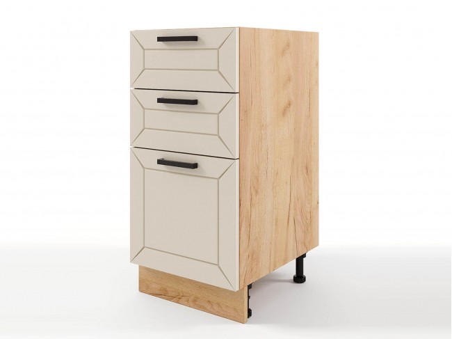 Шкаф напольный Альфа с 3-мя ящиками 400х820х476 фото