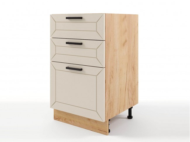 Шкаф напольный Альфа с 3-мя ящиками 500х820х476 фото