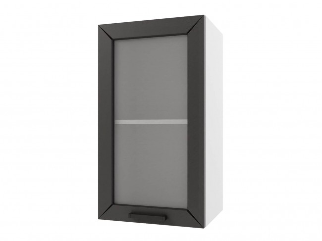 Шкаф навесной Альфа со стеклом 400х720х300 фото