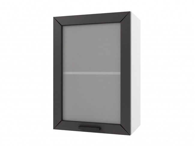 Шкаф навесной Альфа со стеклом 500х720х300 фото