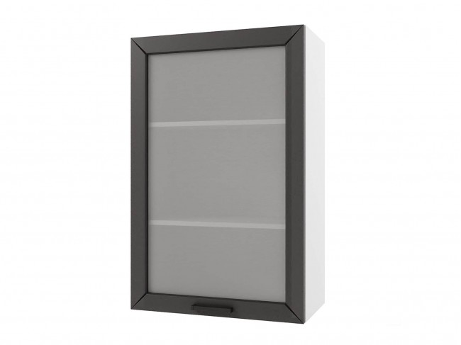Шкаф навесной Альфа высокий со стеклом 500х920х300 фото