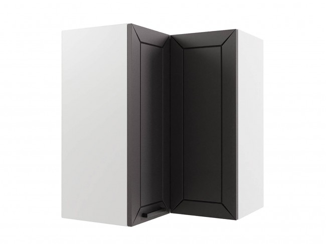 Шкаф навесной Альфа угловой пенал 600х720х600 фото