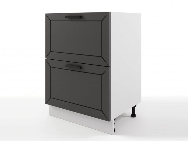 Шкаф напольный Альфа с 2-мя ящиками 600х820х476 фото