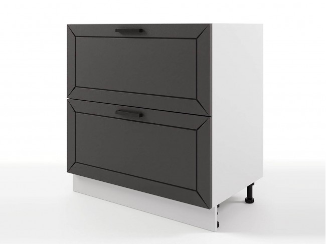 Шкаф напольный Альфа с 2-мя ящиками 800х820х476 фото