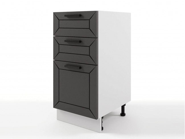 Шкаф напольный Альфа с 3-мя ящиками 400х820х476 фото