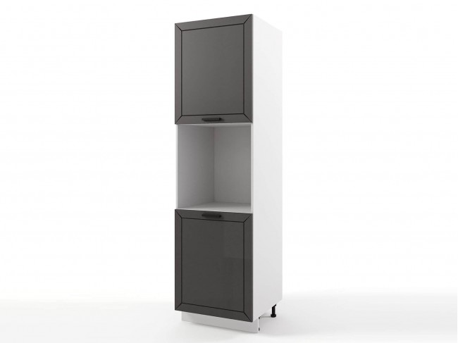 Шкаф-пенал напольный Альфа с нишей под духовку 600х2140х576 фото