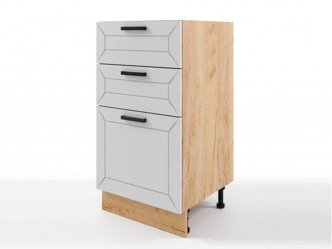 Шкаф напольный Альфа с 3-мя ящиками 400х820х476 фото