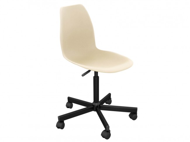 Стул подъемно-поворотный Sheffilton SHT-ST29/S155 бежевый/черный фото