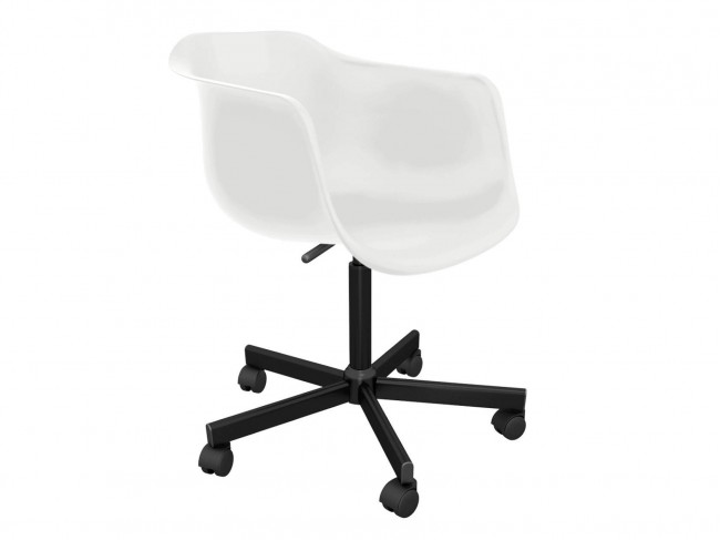 Стул подъемно-поворотный Sheffilton SHT-ST31/S155 белый/черный фото