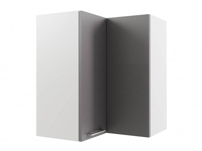 Шкаф навесной Катрин угловой пенал 600х716х600 фото