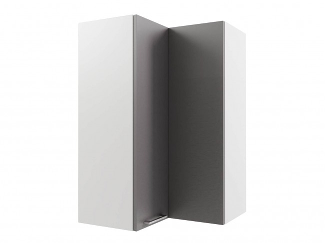 Шкаф навесной Катрин угловой пенал высокий 600х920х600 фото