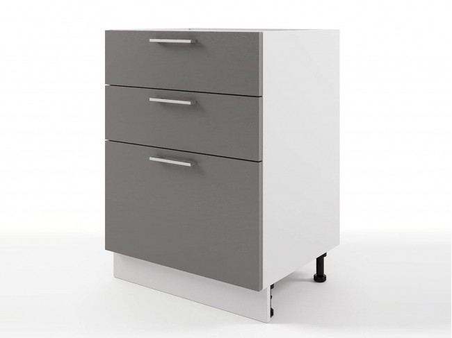 Шкаф напольный Катрин с 3-мя ящиками 600х820х476 фото