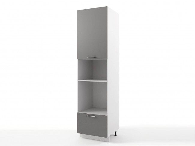 Шкаф-пенал напольный Катрин с нишами 600х2140х576 фото