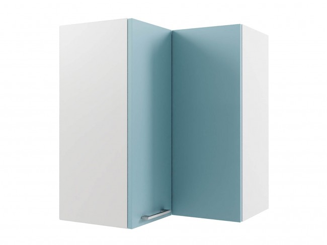 Шкаф навесной Катрин угловой пенал 600х716х600 фото