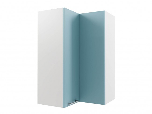 Шкаф навесной Катрин угловой пенал высокий 600х920х600 фото