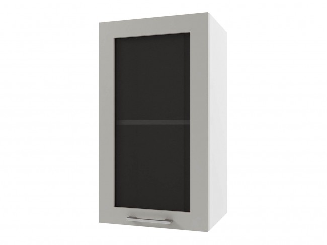 Шкаф навесной Катрин со стеклом 400х716х300 фото