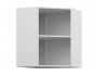 Шкаф навесной Пасаденна угловой 600х600х720х300 недорого