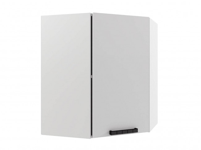 Шкаф навесной Пасаденна угловой 600х600х720х300 фото