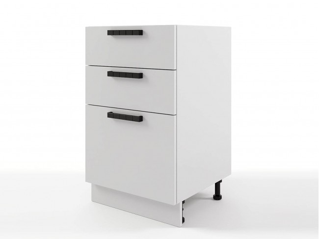 Шкаф напольный Пасаденна с 3мя ящиками 500х820х476 фото