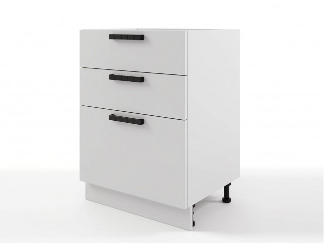 Шкаф напольный Пасаденна с 3-мя ящиками 600х820х476 фото