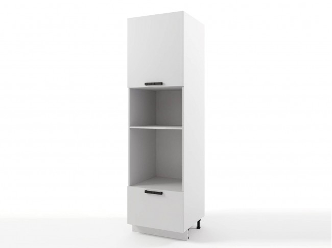 Шкаф-пенал напольный Пасаденна с нишами 600х2140х576 фото