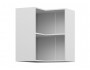 Шкаф навесной Пасаденна угловой пенал 600х720х600 недорого