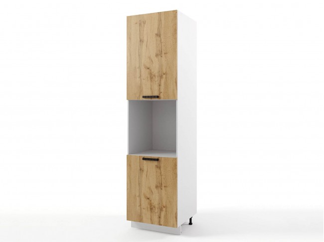 Шкаф-пенал напольный Пасаденна с нишей под духовку высокий 600х2 фото