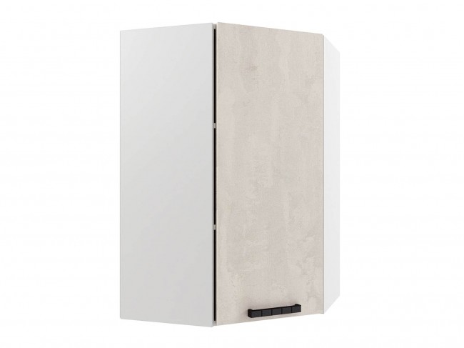 Шкаф навесной Пасаденна угловой высокий 600х920х600 фото