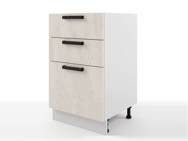 Шкаф напольный Пасаденна с 3-мя ящиками 500х820х476 фото