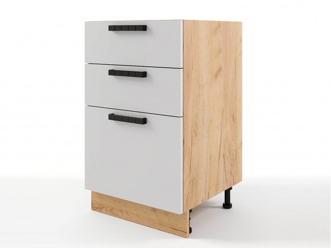 Шкаф напольный Пасаденна с 3мя ящиками 500х820х476 фото