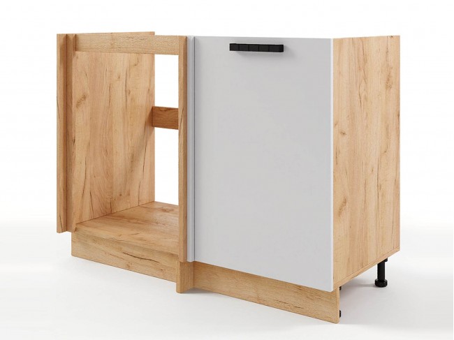 Шкаф напольный Пасаденна угловой 890х820х476 фото