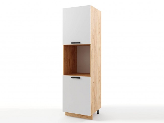 Шкаф-пенал напольный Пасаденна с нишей под духовку 600х2140х576 фото