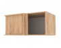 Шкаф навесной Пасаденна горизонтальный глубокий угловой 1000х360 недорого