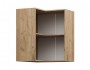 Шкаф навесной Пасаденна угловой пенал 600х720х600 недорого