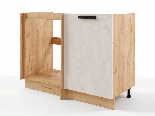 Шкаф напольный Пасаденна угловой 890х820х476 фото