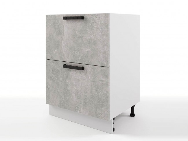 Шкаф напольный Пасаденна с 2мя ящиками 600х820х476 фото