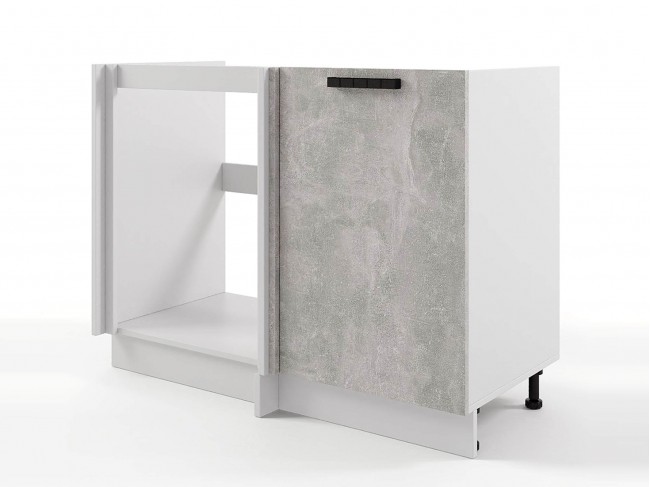 Шкаф напольный Пасаденна угловой 890х820х476 фото