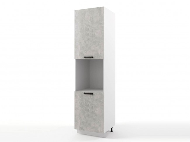 Шкаф-пенал напольный Пасаденна с нишей под духовку высокий 600х2 фото