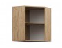 Шкаф навесной Пасаденна угловой 600х600х720х300 недорого