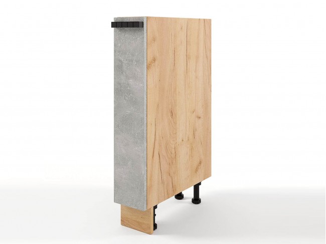 Шкаф напольный Пасаденна бутылочница 150х820х495 фото