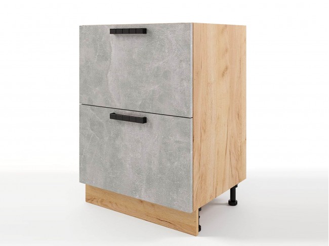 Шкаф напольный Пасаденна с 2-мя ящиками 600х820х476 фото