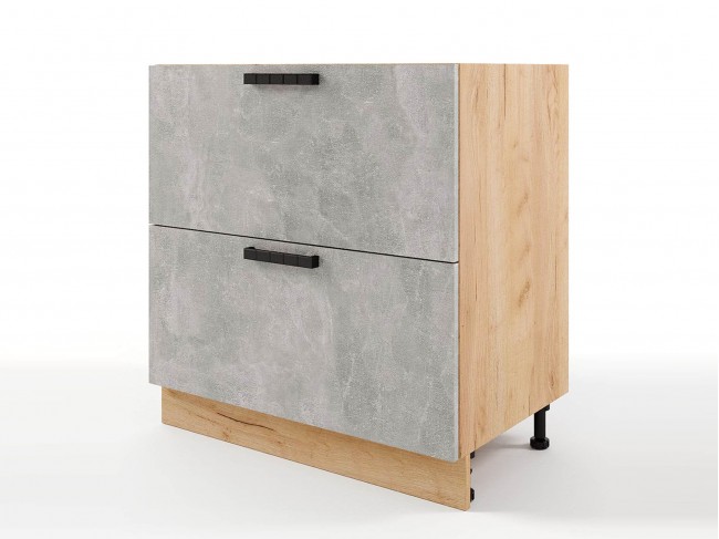 Шкаф напольный Пасаденна с 2мя ящиками 800х820х476 фото