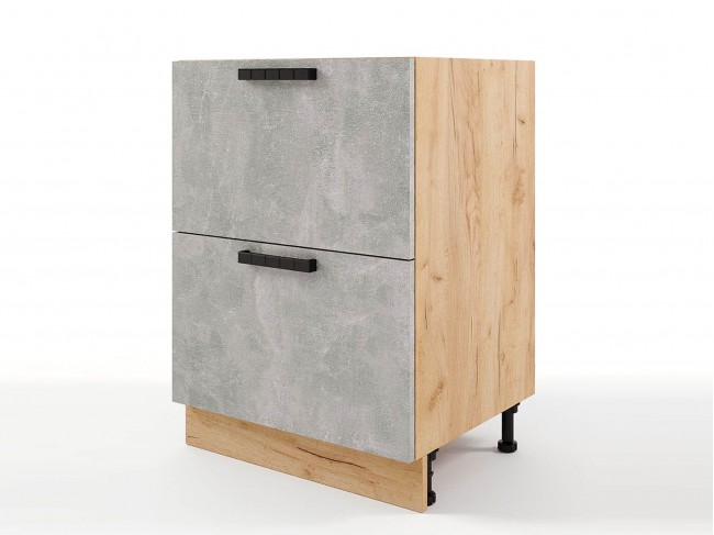 Шкаф напольный Пасаденна с ящиками 600х820х476 фото