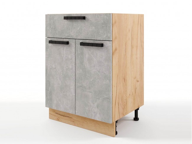 Шкаф напольный Пасаденна с 1 ящиком 600х820х476 фото