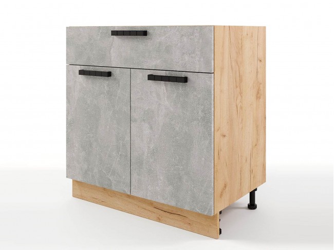 Шкаф напольный Пасаденна с 1 ящиком 800х820х476 фото