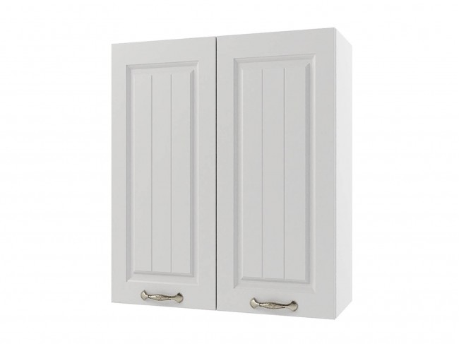 Шкаф навесной Мария 600х720х300 Белый/ Белый фото