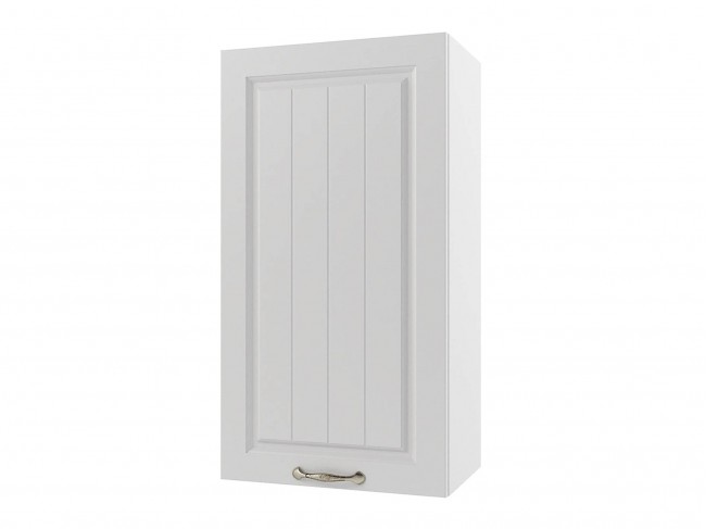Шкаф навесной Мария высокий 500х920х300 Белый/ Белый фото